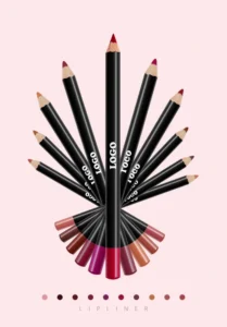 Custom Private Label No Logo Waterproof Matte Lip Liner, Fade-Resistant Precise Lip Contour Defining Daily Lip Makeup