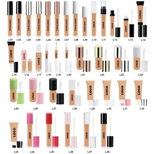 Custom Private Label No Logo Waterproof Matte Liquid Concealer, Dark Circle Covering Non-Caking Transfer Resistant Long Wear Base Makeup