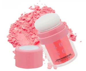 Custom Private Label No Logo Waterproof Oil Control Loose Blush Powder, Non-Caking Brightening Long Lasting Natural Facial Rouge