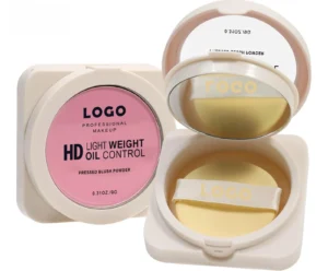 Custom Private Label No Logo Waterproof Oil Control Matte Blush Palette, Non-Caking Long Lasting Natural Facial Rouge