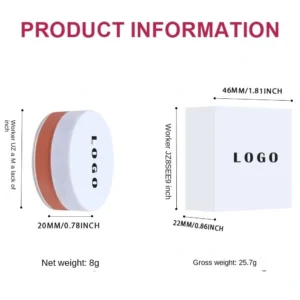 Custom Private Label No Logo Waterproof Multi-use Single Cream Blush, Highly Pigmented Long Wear Natural Complexion Enhancing Rouge