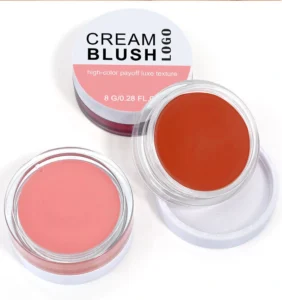 Custom Private Label No Logo Waterproof Multi-use Single Cream Blush, Highly Pigmented Long Wear Natural Complexion Enhancing Rouge