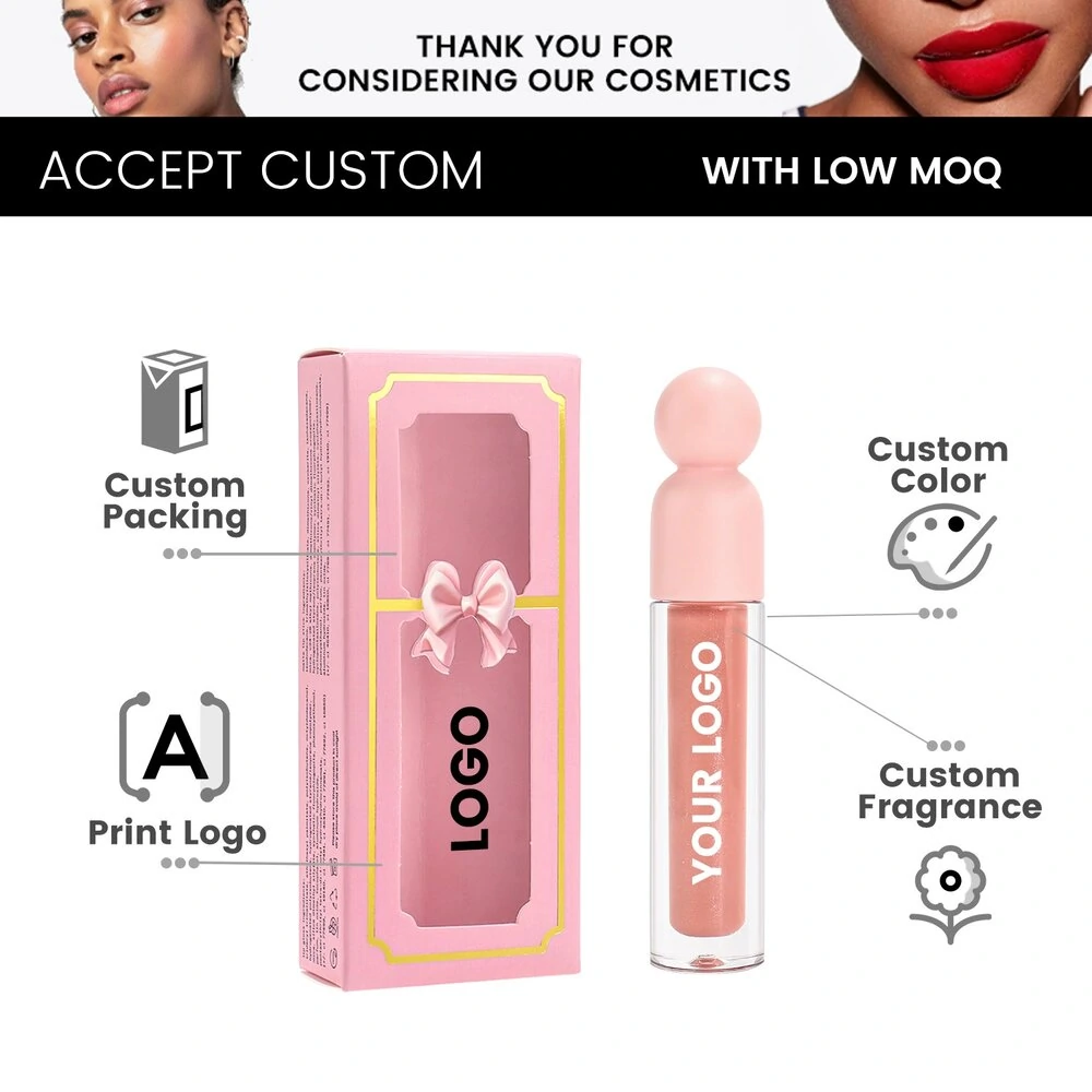 Custom Private Label Waterproof Velvet Matte Lip Gloss, Non Transfer Fade Resistant Hydrating Long Wear Cup Proof Lip Color