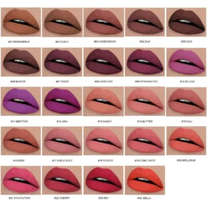 Customizable Private Label No Logo Matte Non-Transfer Lipstick, Cup-Proof Fade-Resistant Long-Lasting Hydrating Lip Makeup