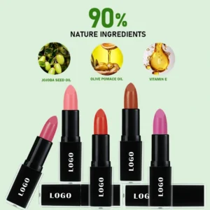 Customizable Private Label No Logo Mirror Hydrating Plumping Lipstick, Dewy Dudu Lips Nourishing Long-Wear Lip Balm