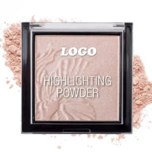 Matte Shimmer Fine Glitter Highlighter Palette, Multi-use for Facial & Body Brightening Contour Makeup
