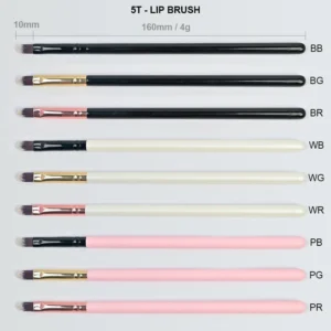 Full Set Wooden Handle Custom Makeup Brushes, Multi-color Eyebrow Brushes for Private Label Wholesale