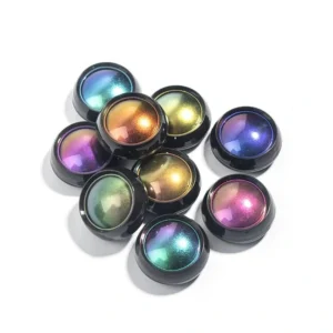 Iridescent Chameleon Diamond Glitter Shifting Eyeshadow and Face Highlighter Powder