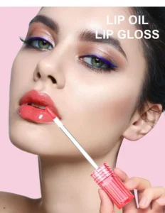 Hydrating Mirror Finish Plumping Lip Oil, Highly Moisturizing Shiny Dudu Lips Tinted Lip Gloss