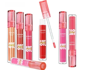 Hydrating Mirror Finish Plumping Lip Oil, Highly Moisturizing Shiny Dudu Lips Tinted Lip Gloss