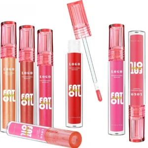 Hydrating Mirror Finish Plumping Lip Oil, Highly Moisturizing Shiny Dudu Lips Tinted Lip Gloss