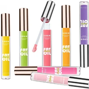 OEM ODM Premium Fruit Flavor Mirror Plumping Hydrating Lip Oil Dudu Lips Lip Gloss