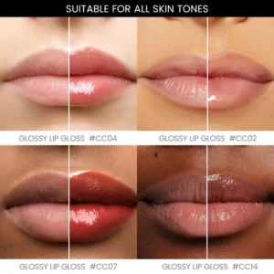 OEM Small Batch Private Label No Logo Pink Round Tube Waterproof Non Transfer Lip Gloss, Long Wear Hydrating Lip Makeup