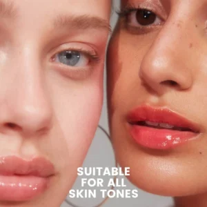 OEM Small Batch Private Label No Logo Pink Round Tube Waterproof Non Transfer Lip Gloss, Long Wear Hydrating Lip Makeup