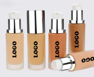 Oil-Control Long-Wear Liquid Foundation for Oily Skin, Non-Transfer Non-Caking Full-Coverage Concealing Base Makeup
