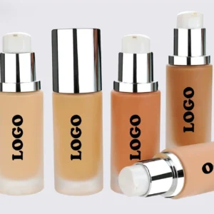 Oil-Control Long-Wear Liquid Foundation for Oily Skin, Non-Transfer Non-Caking Full-Coverage Concealing Base Makeup