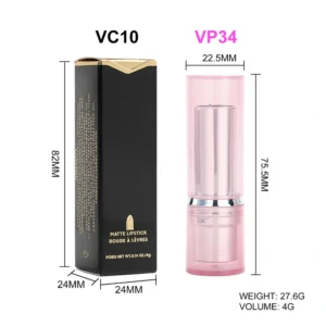 Private Label No Logo 12 Shades Jelly Pink Matte & Glossy Lipstick, Fade Resistant Long Lasting Hydrating Lip Balm