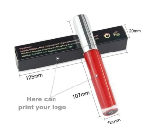 Private Label No Logo 15 Shades Shimmer Lip Gloss & Clear Hydrating Plumping Lip Oil Daily Lip Makeup