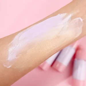Private Label No Logo 2 Shades Hydrating Color Correcting Primer Foundation, Brightening Natural Skin Tone Base Makeup