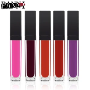 Private Label No Logo 33 Shades Matte Square Tube Liquid Lipstick, Non-transfer Cup Proof Long Wear Lip Gloss