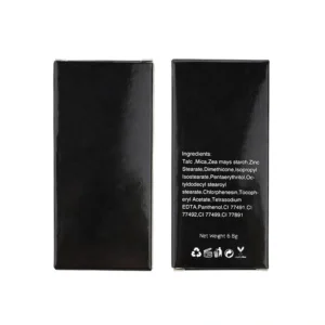 Private Label No Logo 3 Shades Matte Eyebrow Powder with Brush, Waterproof Sweat Proof Long Lasting Brow Definer Makeup