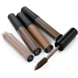 Private Label No Logo 4 Shades Waterproof Smudge Resistant 3D Eyebrow Tint Pomade Long Lasting Brow Makeup
