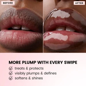 Private Label No Logo 6 Shades Fruit Flavor Hydrating Plumping Lip Oil, Clear Dewy Dudu Lips Nourishing Lip Gloss