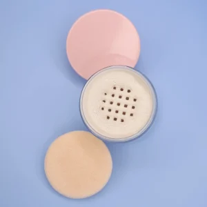 Private Label No Logo 9 Shades Oil Control Loose Setting Powder with Powder Puff, Concealing Long Wear Facial Finishing Makeup