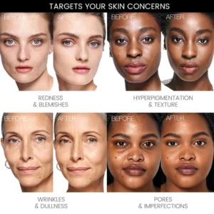 Private Label No Logo Black Soft Tube Liquid Foundation, Hydrating Full Coverage Oil Control Long Wear Base Makeup