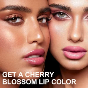 Private Label No Logo Clear Temperature Changing Flower Lipstick, Hydrating Nourishing Long Wear Lip Makeup