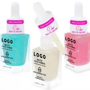 Private Label No Logo Clear Matte Pore Minimizing Face Primer, Non-Caking Long Wear Makeup Preventing Pre-makeup Isolation Cream