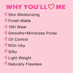 Private Label No Logo Clear Matte Pore Minimizing Face Primer, Non-Caking Long Wear Makeup Preventing Pre-makeup Isolation Cream