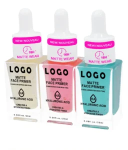 Private Label No Logo Clear Matte Pore Minimizing Face Primer, Non-Caking Long Wear Makeup Preventing Pre-makeup Isolation Cream