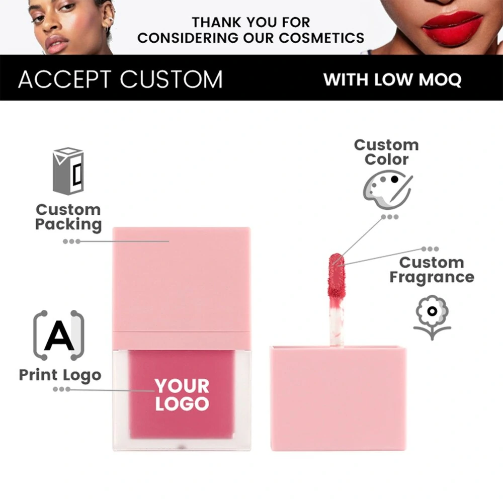 Private Label No Logo Clear Colorless Hydrating Lip Gloss, Long Lasting Nourishing Plumping Daily Lip Care Makeup