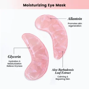 Private Label No Logo Hydrating Cooling Eye Mask Patch, Fine Line Reducing Dark Circle Lightening Anti Wrinkle Eye Skin Care