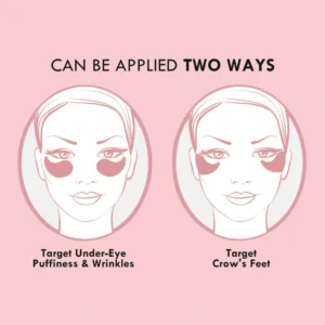 Private Label No Logo Hydrating Cooling Eye Mask Patch, Fine Line Reducing Dark Circle Lightening Anti Wrinkle Eye Skin Care