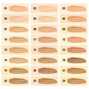 Private Label No Logo Matte Creamy Finish Foundation, Oil Control Antioxidant Hydrating Full Coverage Concealing Base Makeup