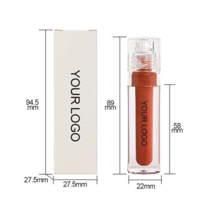 Private Label No Logo Diamond Glitter Mirror Non-sticky Hydrating Plumping Long Wear Lip Gloss