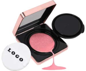 Private Label No Logo Matte Shimmer Liquid Blush, Waterproof Fade Resistant Highly Pigmented Facial Rouge Makeup