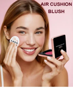Private Label No Logo Matte Shimmer Liquid Blush, Waterproof Fade Resistant Highly Pigmented Facial Rouge Makeup