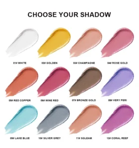 Private Label No Logo Matte Shimmer Fine Glitter Liquid Highlighter, Dewy Skin Facial Brightening Radiant Makeup