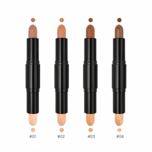 Private Label No Logo Dual-ended Contour Highlight Stick, V-face Sculpting Nose Shadow Facial Brightening Makeup