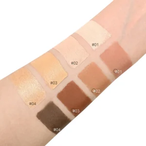 Private Label No Logo Dual-ended Contour Highlight Stick, V-face Sculpting Nose Shadow Facial Brightening Makeup