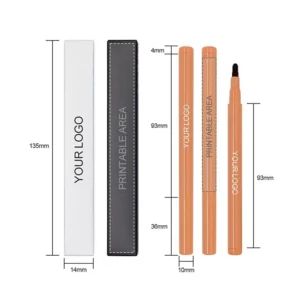 Private Label No Logo Flocked Applicator Matte Liquid Lipstick Pen, Non-transfer Long Lasting Fade Resistant Lip Makeup
