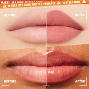 Private Label No Logo Fruit Scent Diamond Round Tube Clear Plumping Lip Gloss, Hydrating Dewy Dudu Lips Lip Makeup