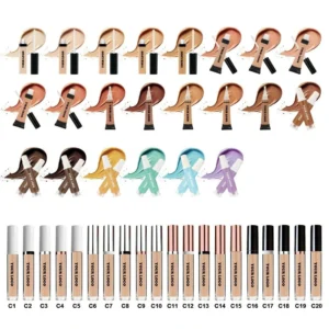 Private Label No Logo Liquid Concealer, Blemish Spot Dark Circle Tattoo Covering Non-Caking Full Coverage Facial Makeup