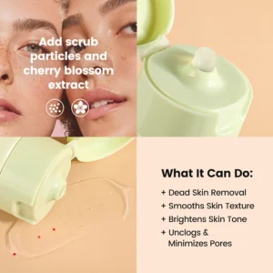 Private Label No Logo Gentle Exfoliating Gel, Deep Cleansing Dead Skin Remover Hydrating Facial Skin Care