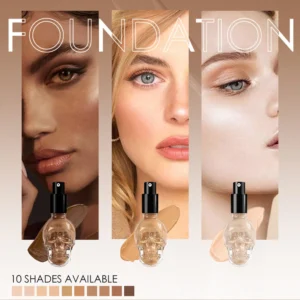 Private Label No Logo Hydrating Matte Liquid Foundation, Oil Control Full Coverage Long Wear Transfer Resistant Base Makeup