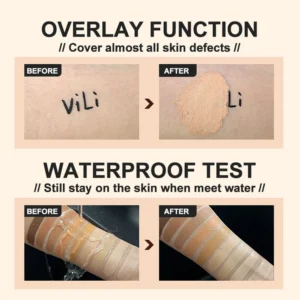 Private Label No Logo Hydrating Matte Liquid Foundation, Oil Control Full Coverage Long Wear Transfer Resistant Base Makeup