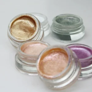 Private Label No Logo Jelly Gel Liquid Highlighter, Glitter Cream Eyeshadow for Face & Eye Contour Brightening